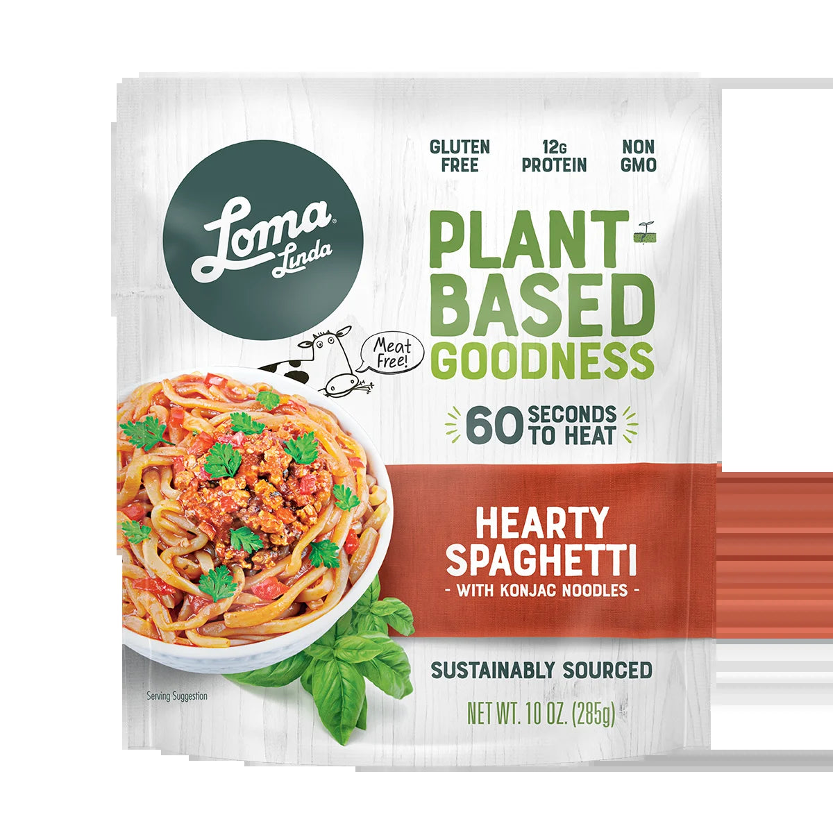 (4 Pack) Hearty Spaghetti, 10 Oz (Shelf Stable) Packaged Meals