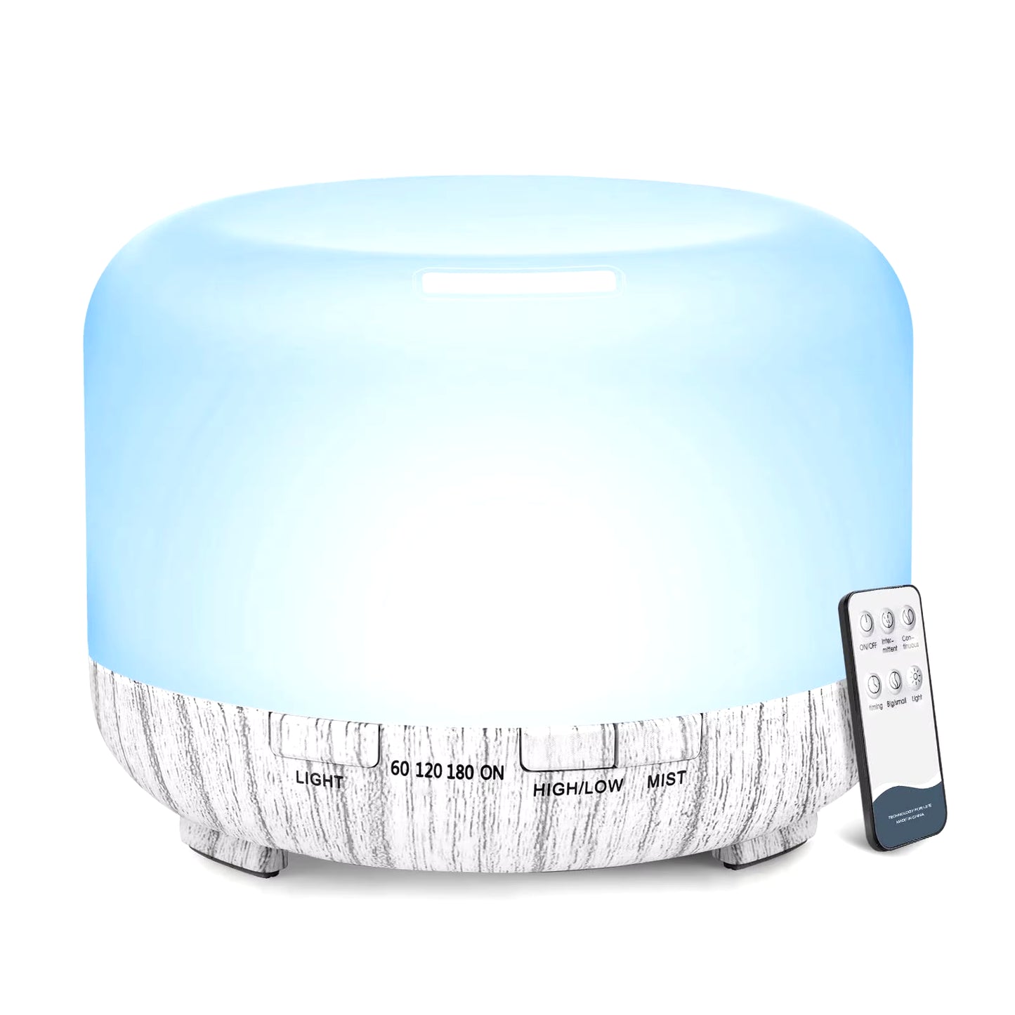 500ML Aromatherapy Oil Diffuser, Auto Shut off (When Water Runs Out) Essential Oil Aroma Diffuser Humidifier for Home Office