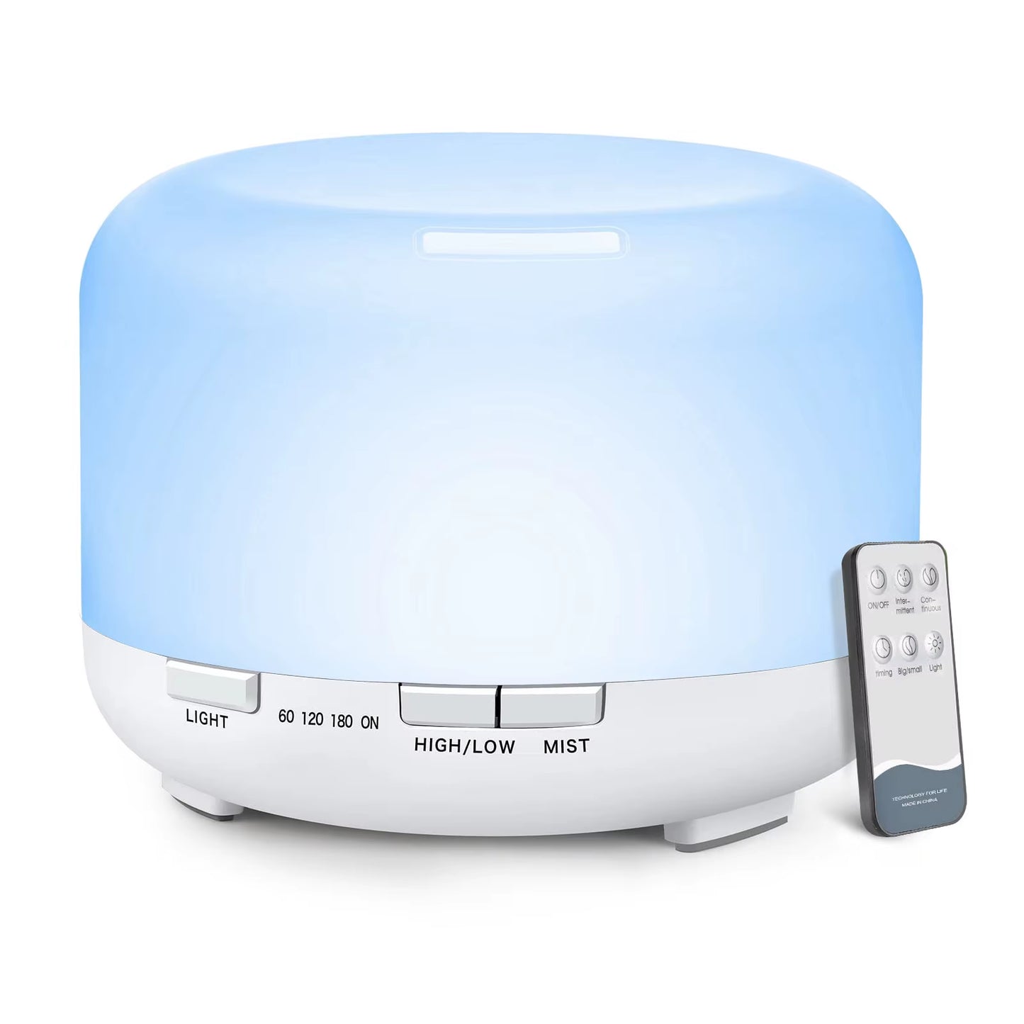 500ML Aromatherapy Oil Diffuser, Auto Shut off (When Water Runs Out) Essential Oil Aroma Diffuser Humidifier for Home Office